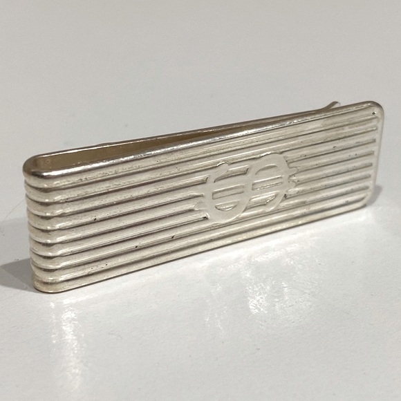 Sterling Silver Money Clip- Vintage